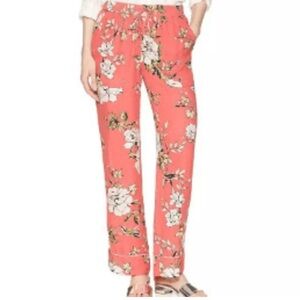 Joie Daltona silk pant in strawberry coral NWT